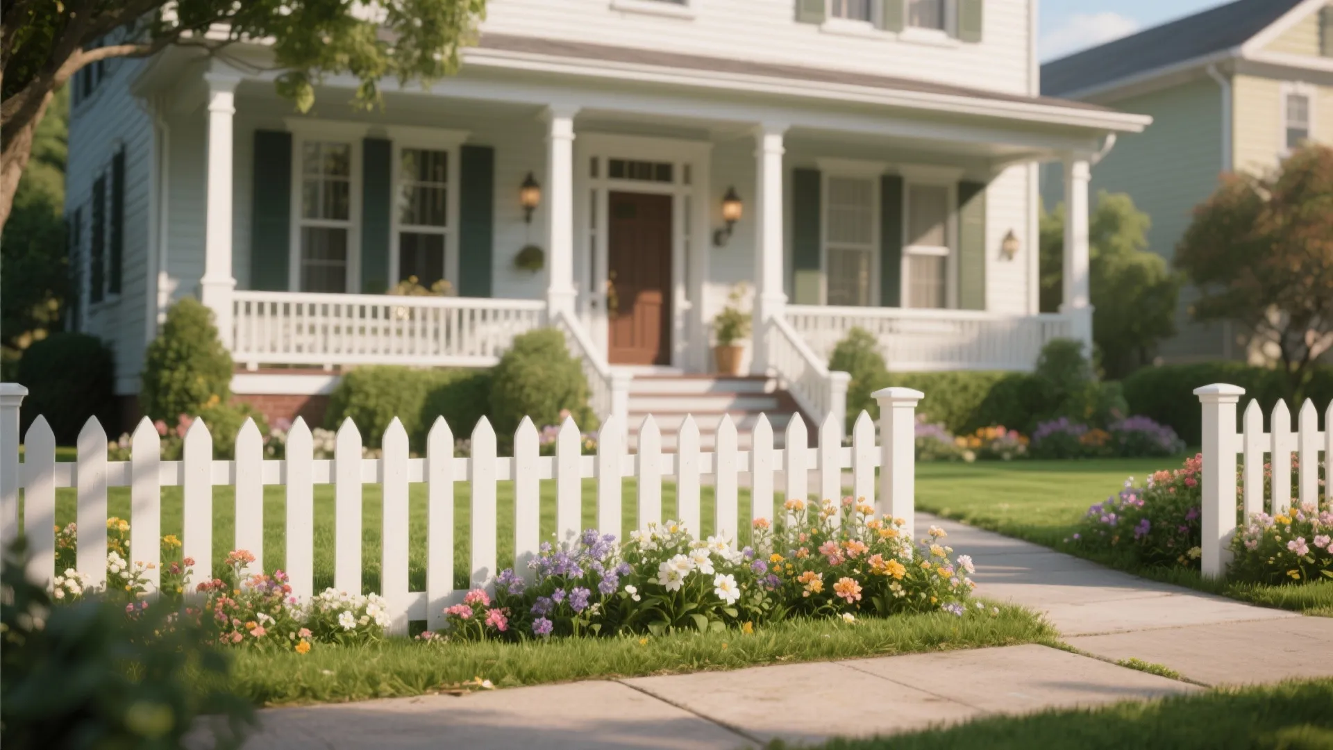 4. Wooden Fences with Character