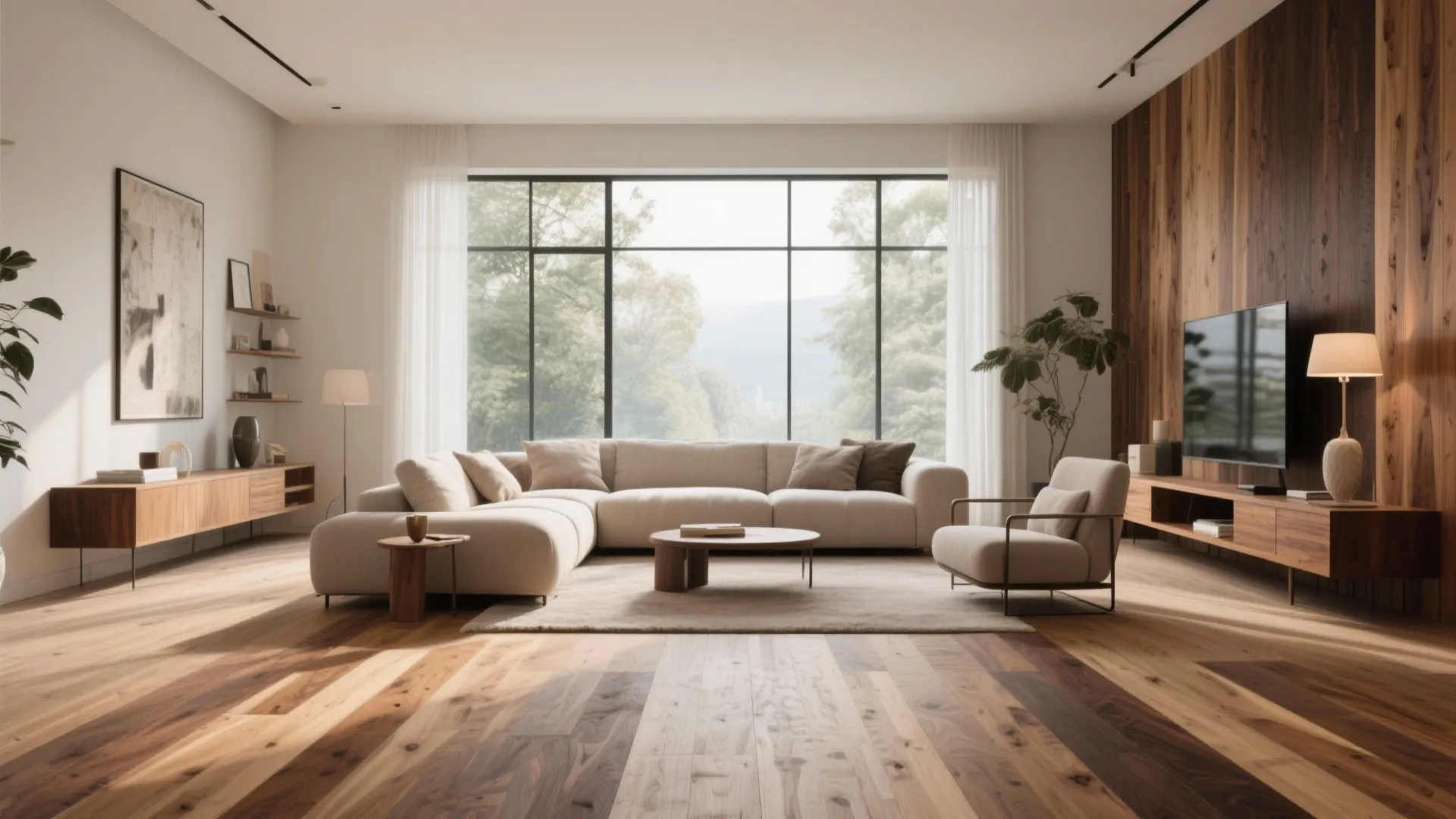 10 Wooden Flooring Ideas for Living Room