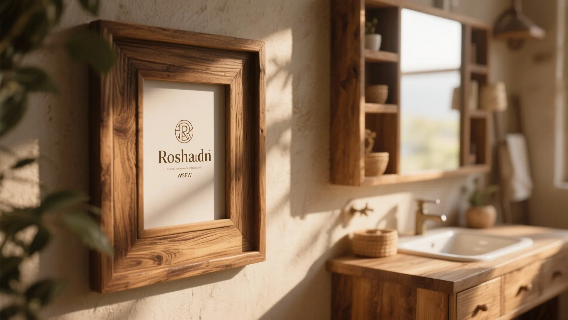 2. Wooden frame roshandan for warmth