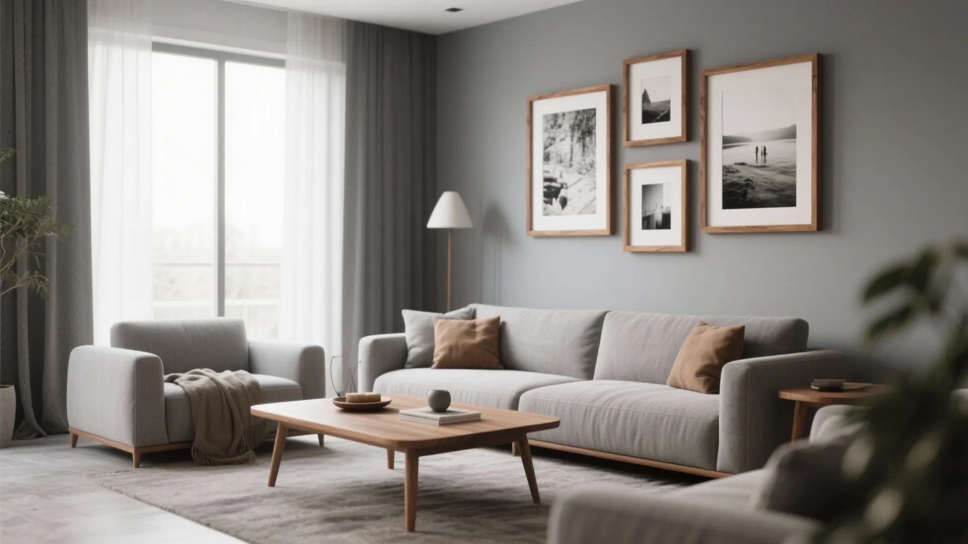 7. Wooden Frame Warmth