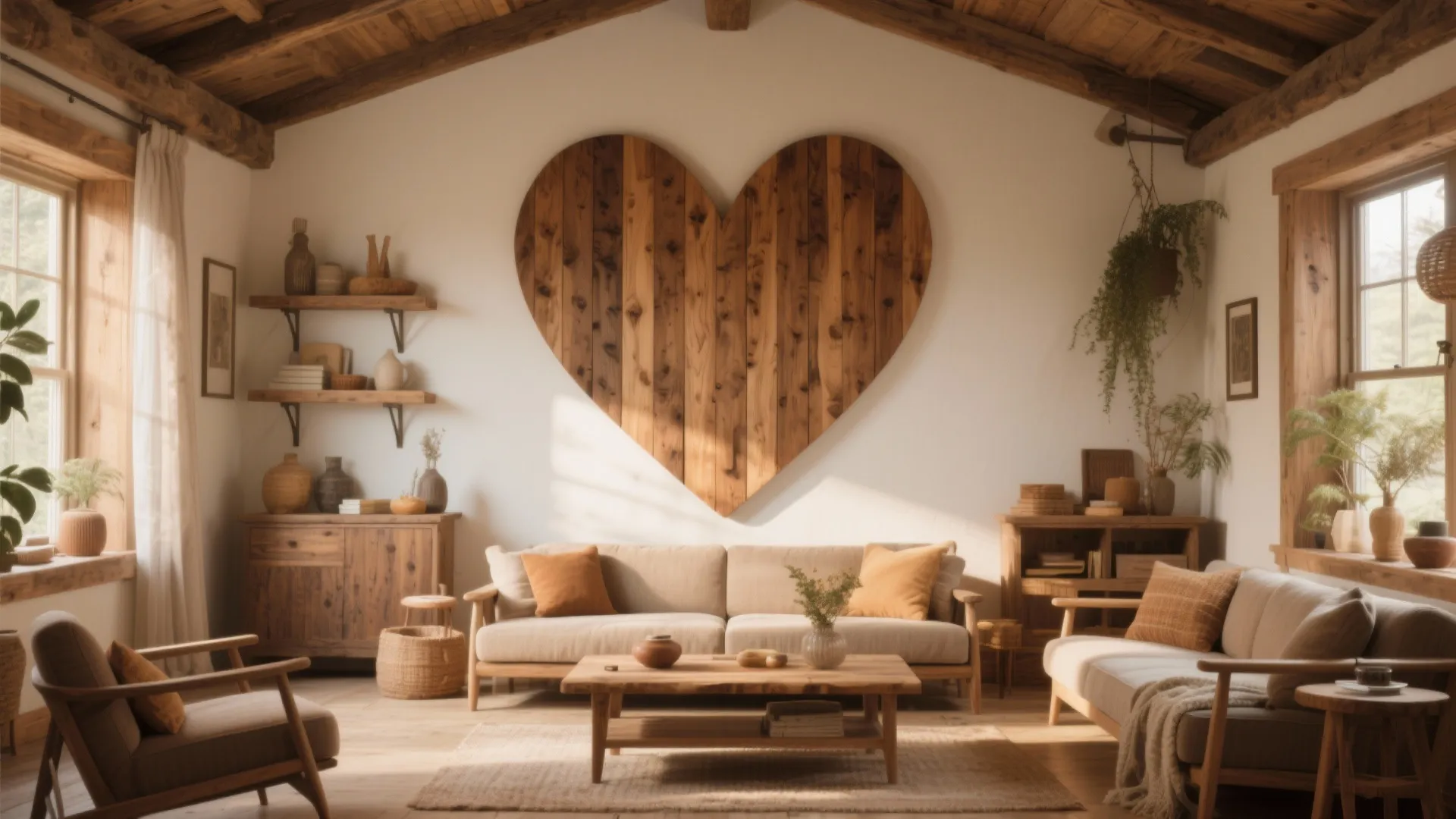 Creative Ideas for Large Wooden Heart Wall Decoration: Fast-Track Guide to Transforming Your Space with Heart Decor