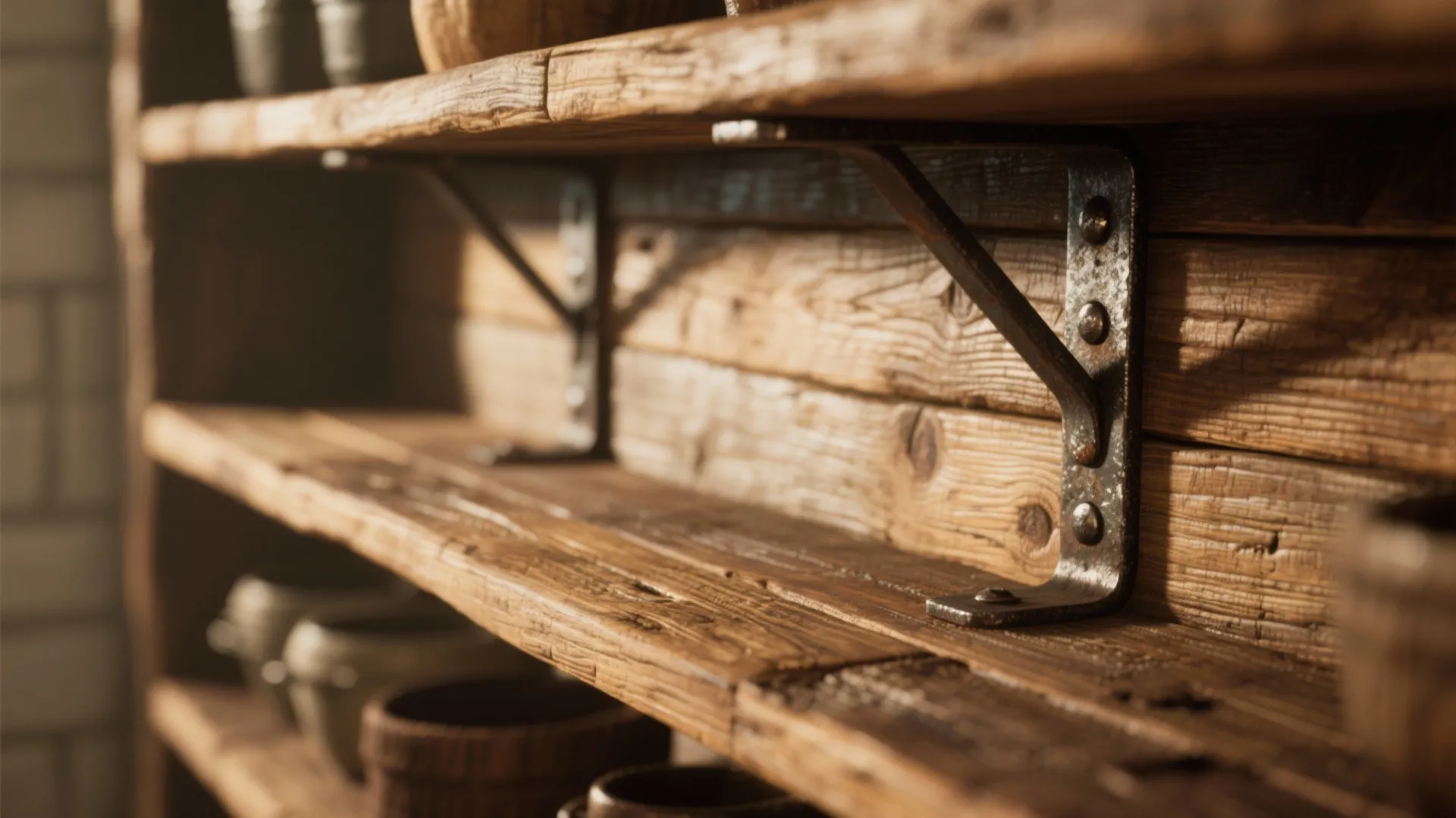 Wooden Accents for Warmth