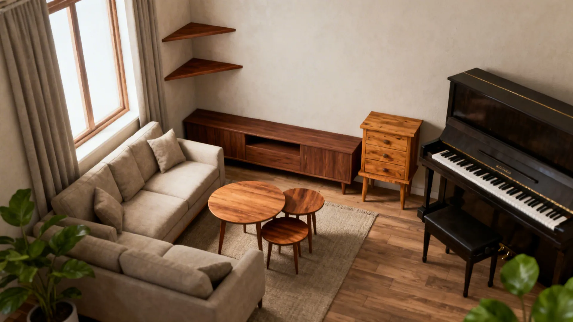 5 Wooden Side Table Ideas for Small Living Rooms