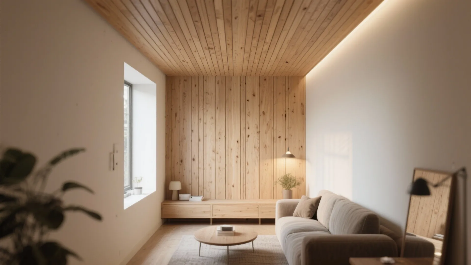 Wooden Slats and Linear Elements