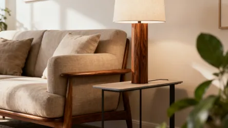 5 Wooden Table Lamp Ideas for Living Rooms