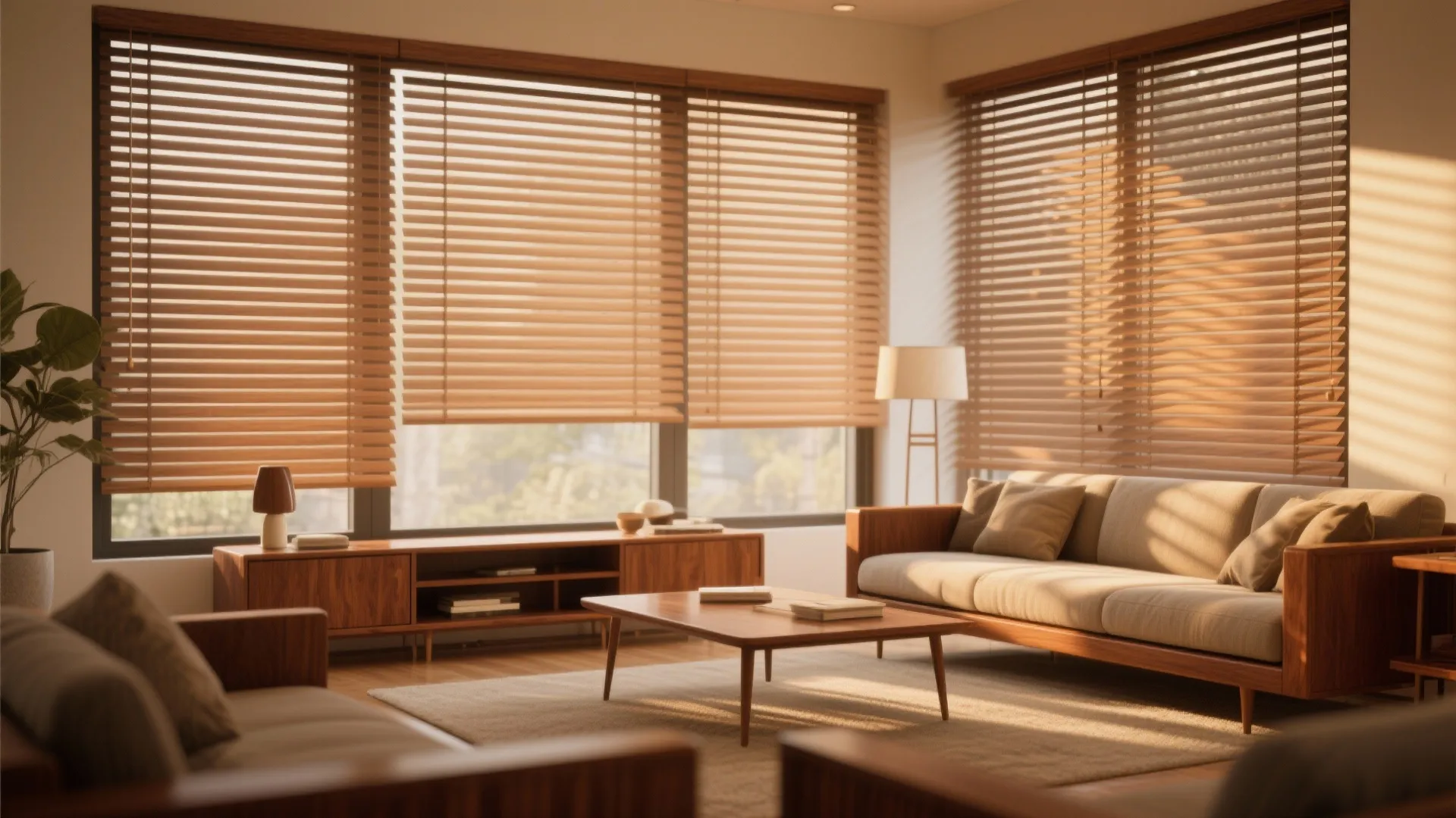 Wooden Venetian Blinds