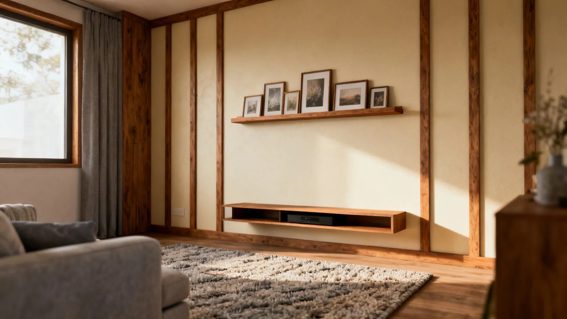 5 Wooden Wall Frame Ideas for Living Rooms