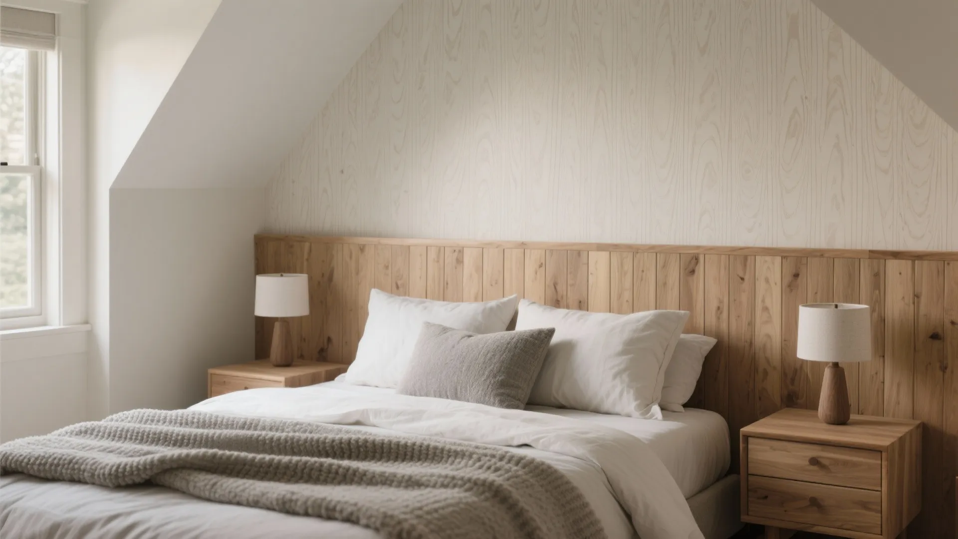 5) Wood-Infused Warmth Without the Paneling