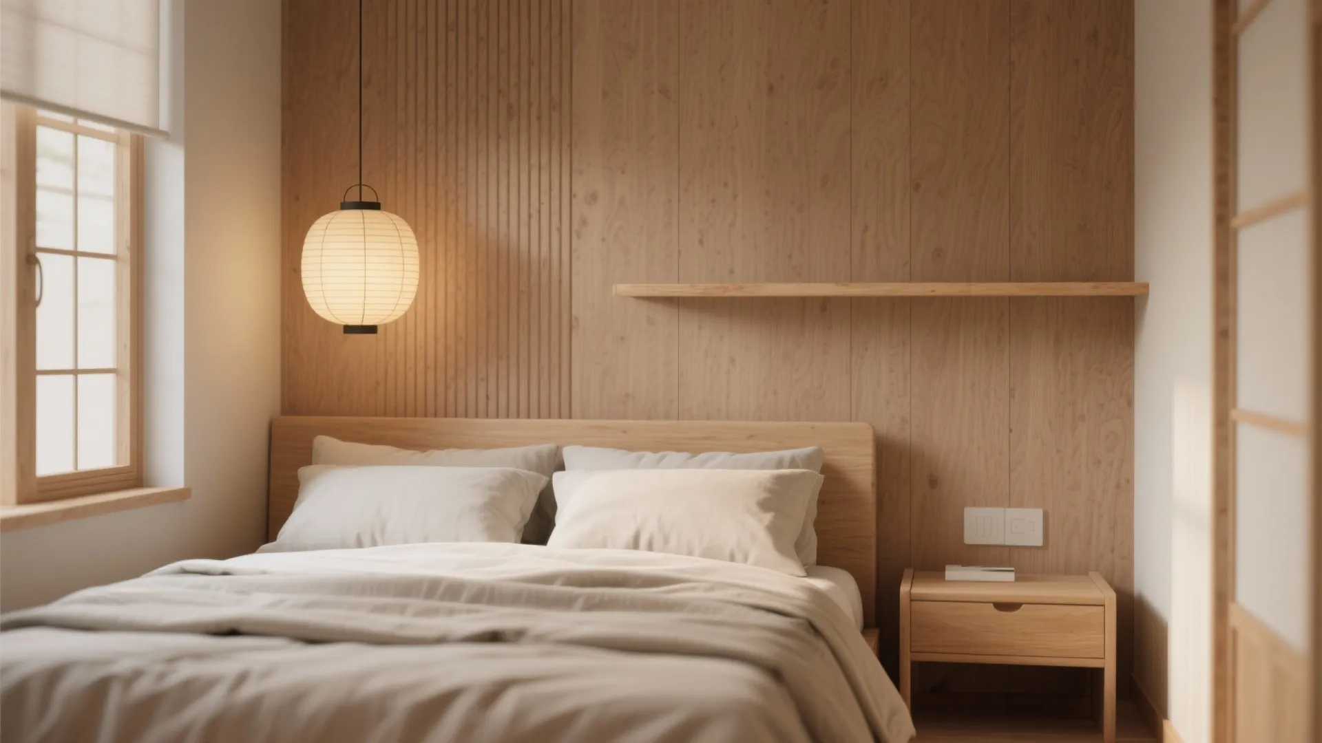 Woodgrain-Inspired Prints for Japandi Calm