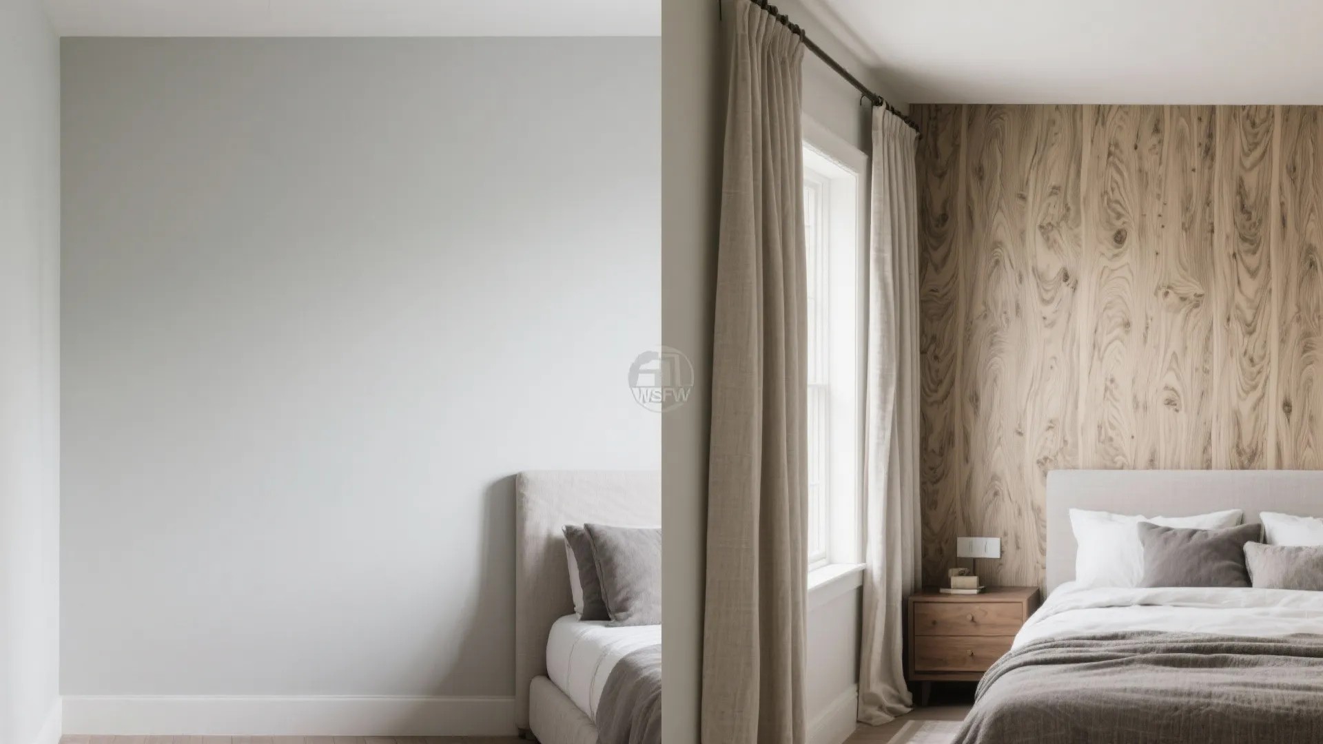 5) Wood-Infused Warmth Without the Paneling