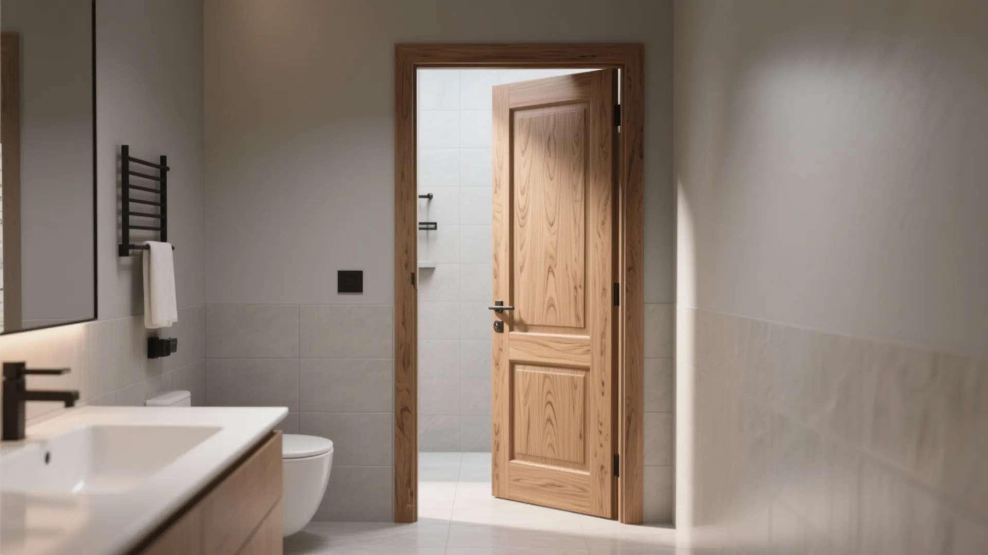 Wood-Grain Textured Fiberglass for Warmth without Warping