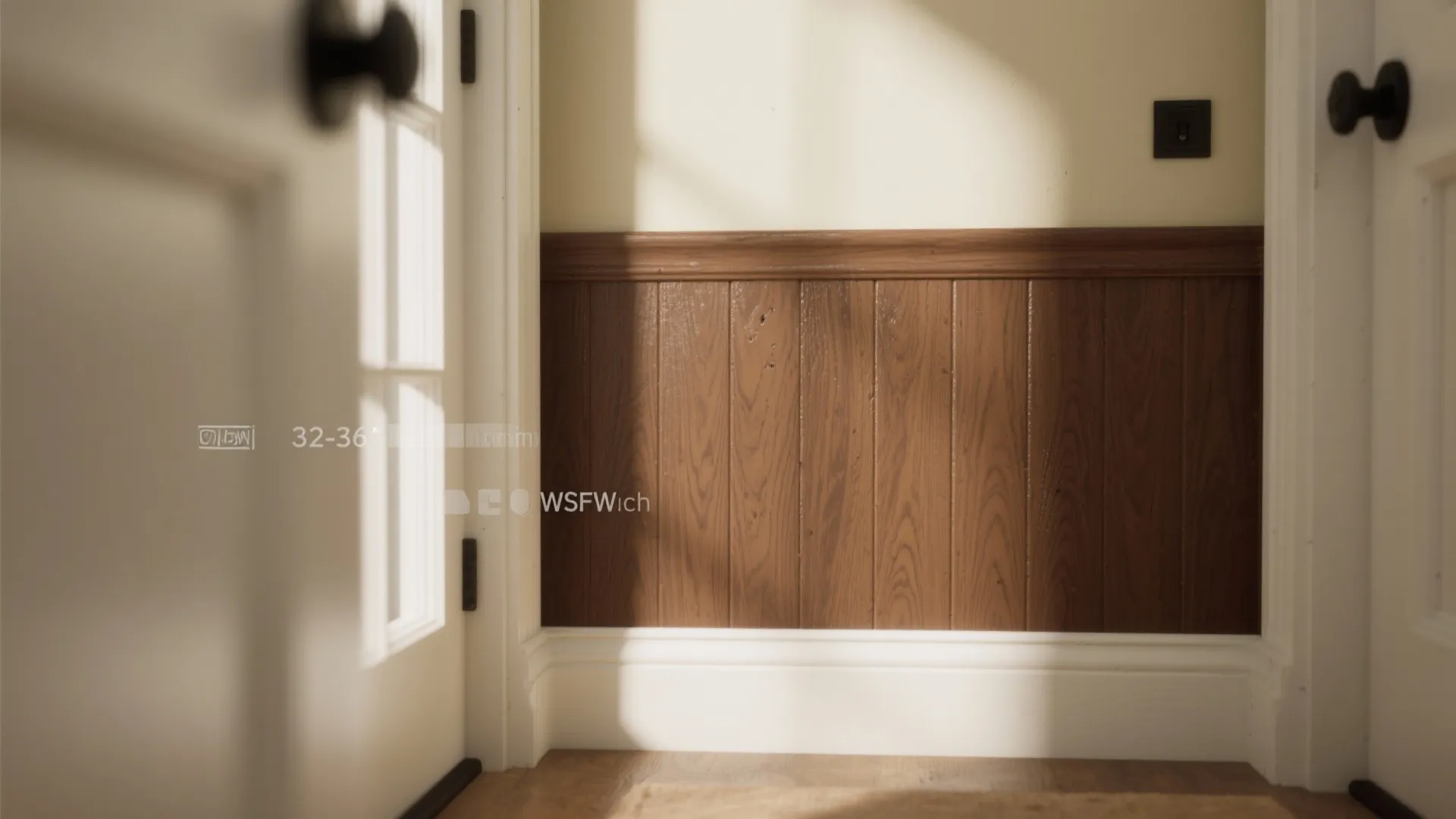 Faux Woodgrain and Wainscot Rub-Ons