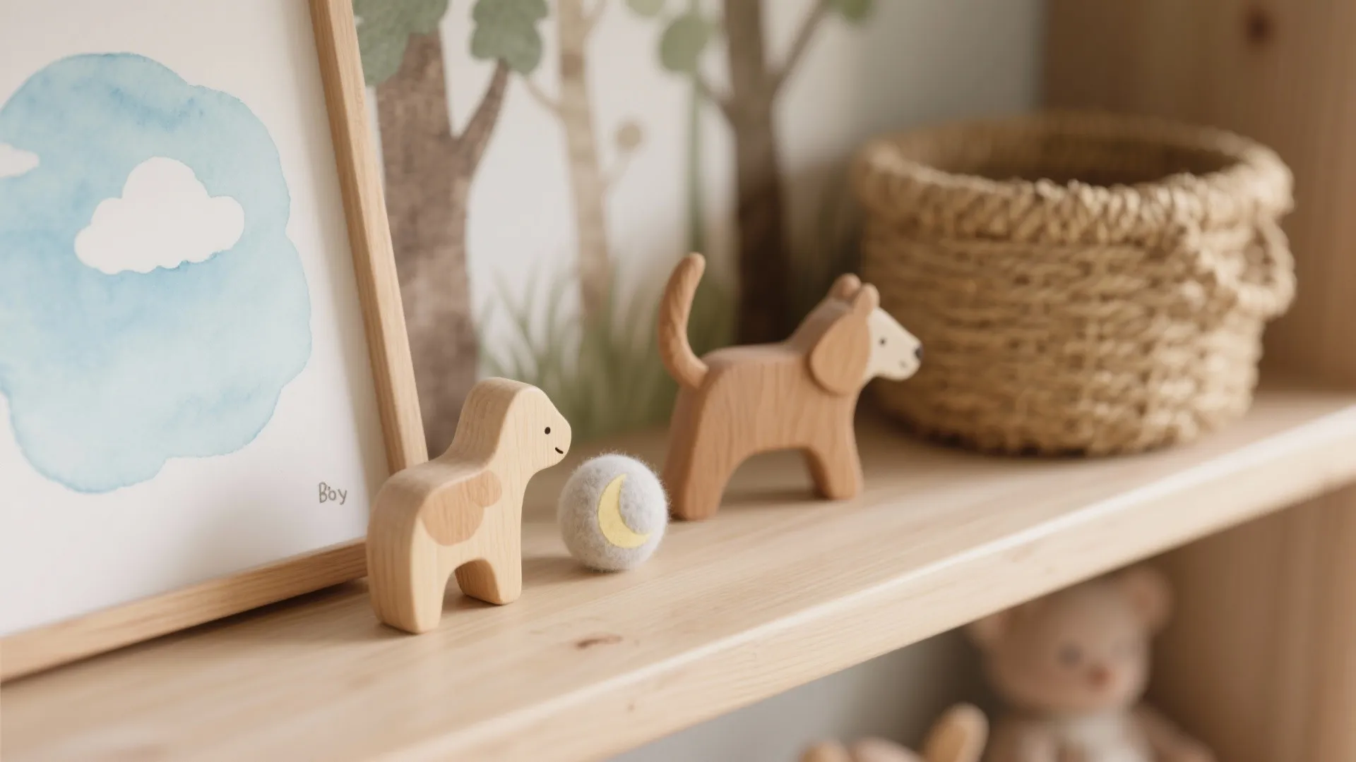 Whimsical Woodland or Sky Theme Accent