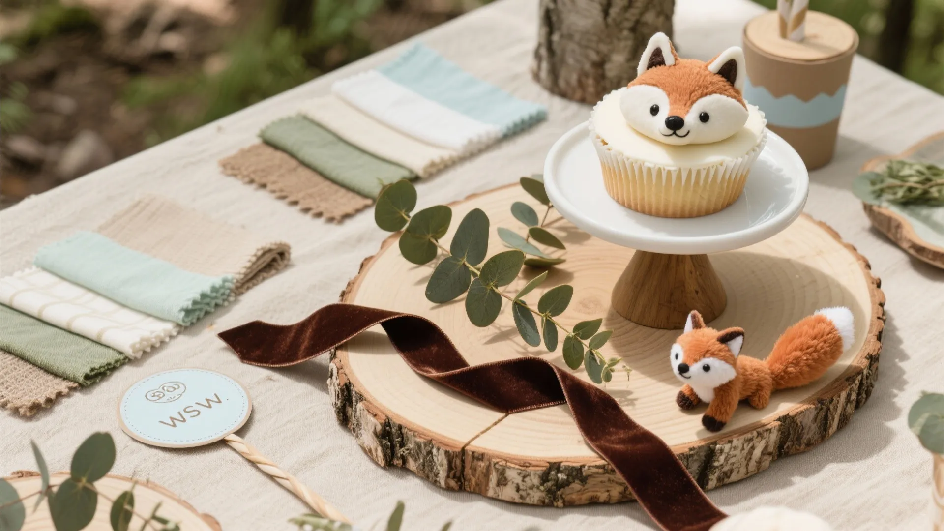 Woodland Neutrals with Forest Greens