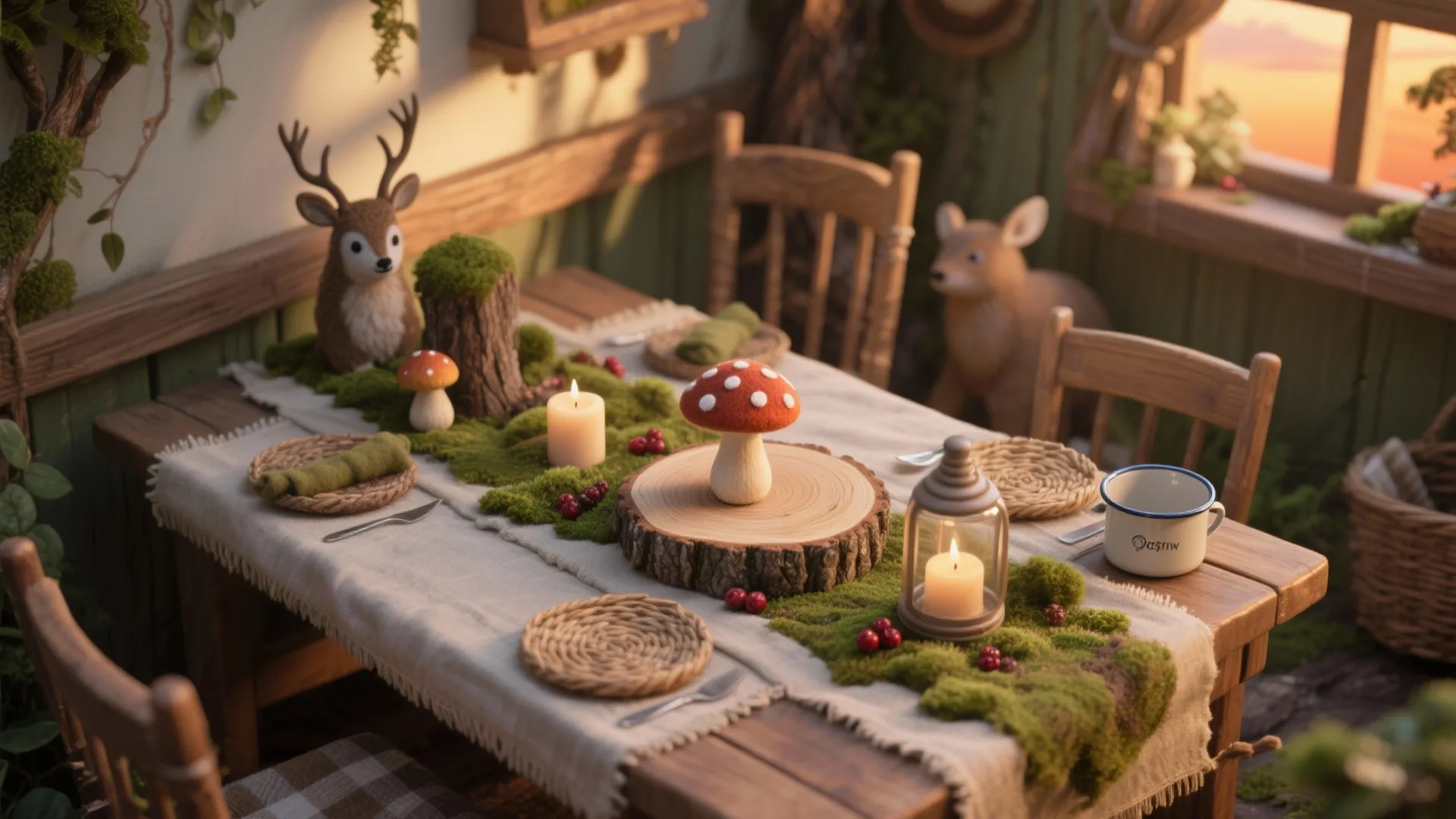 Storybook Woodland Picnic