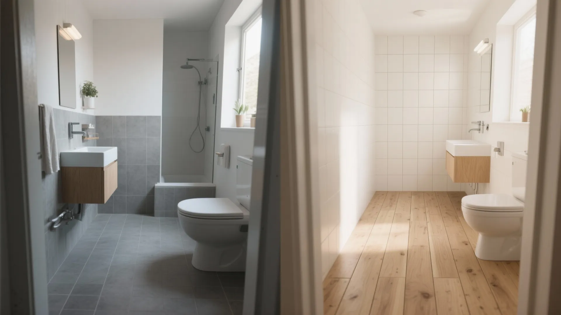 Warm Wood-Look Porcelain to Cozy Up Minimalism