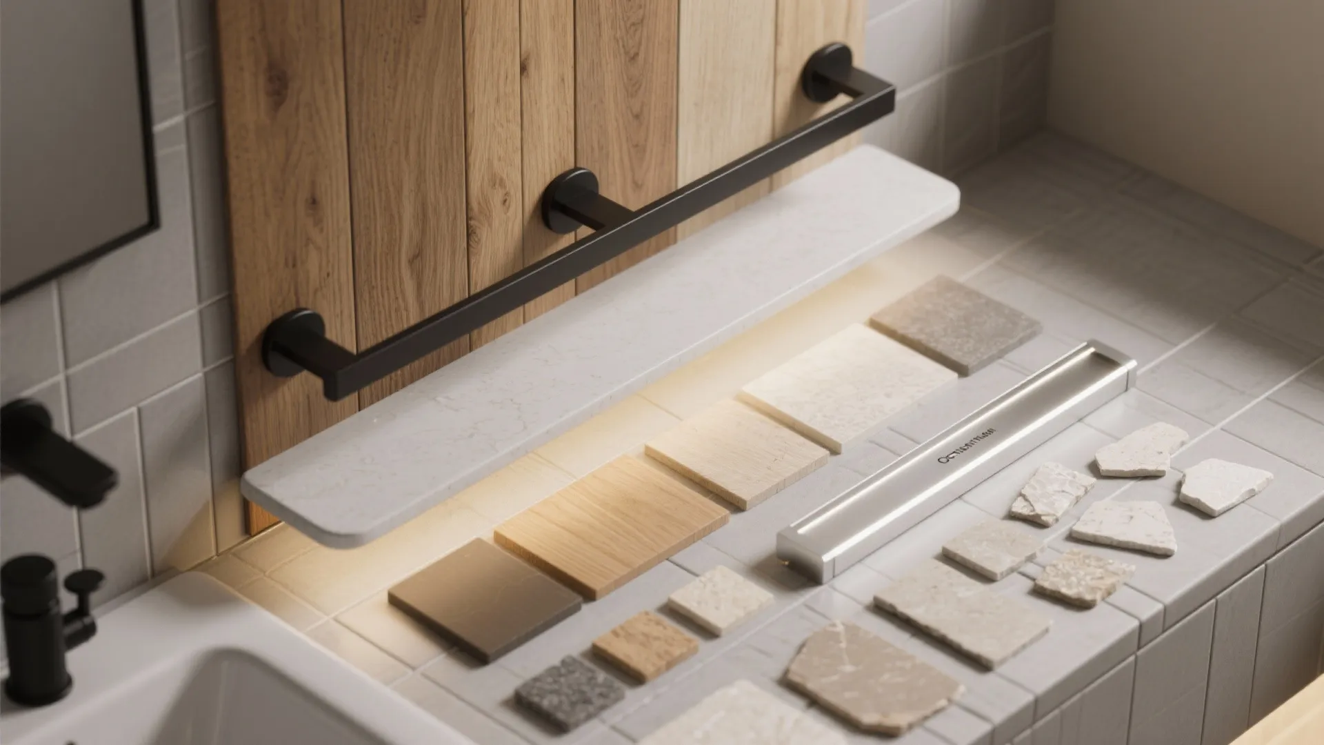 Warm Wood-Look Accents Without the Worry