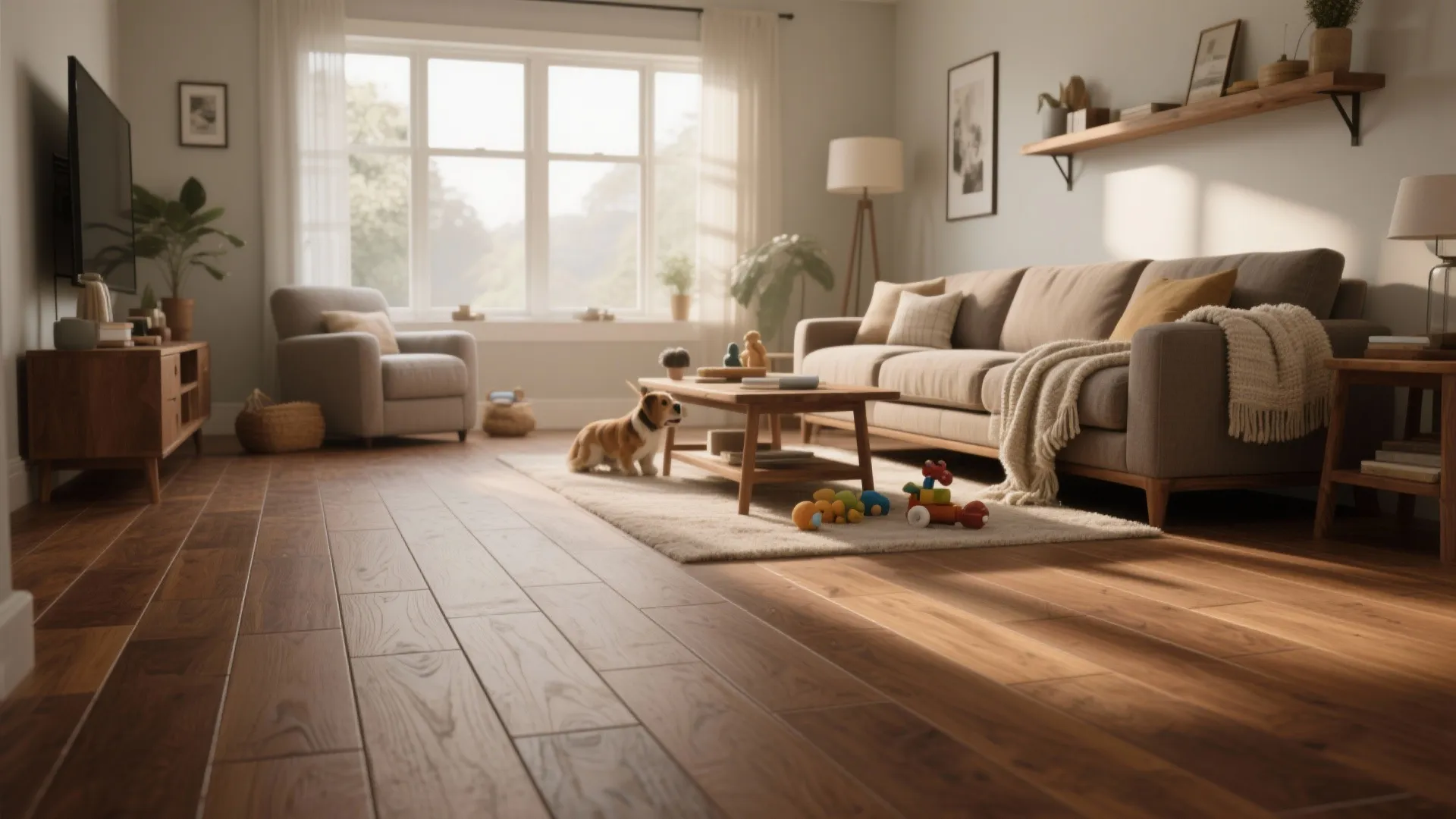 Wood-Look Porcelain for Warmth Without the Worry