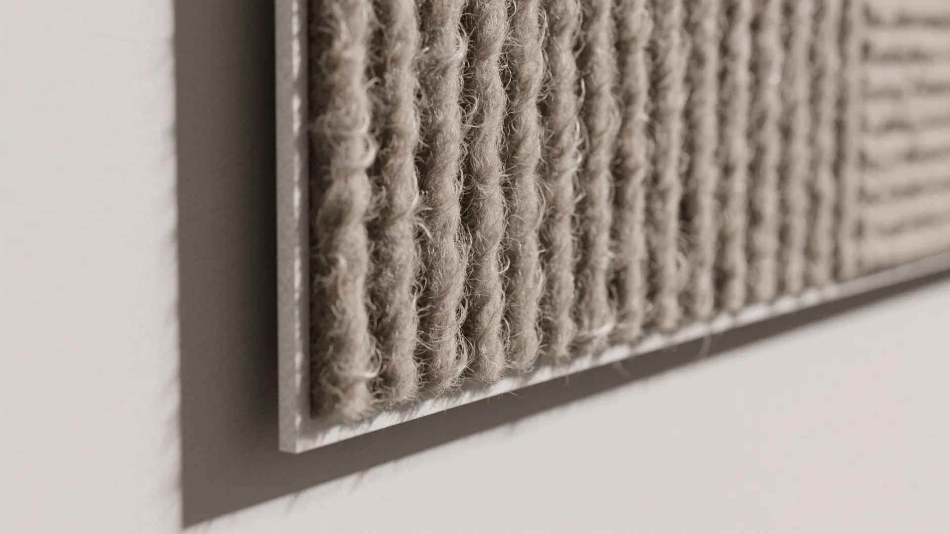 Textured Wool Panels for Warm Minimalism