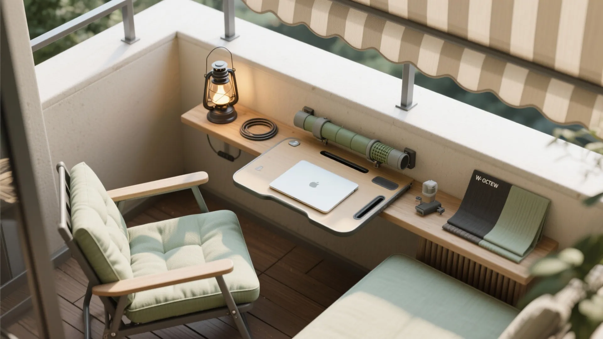 5) The work-lounge hybrid: a plug-and-play micro office