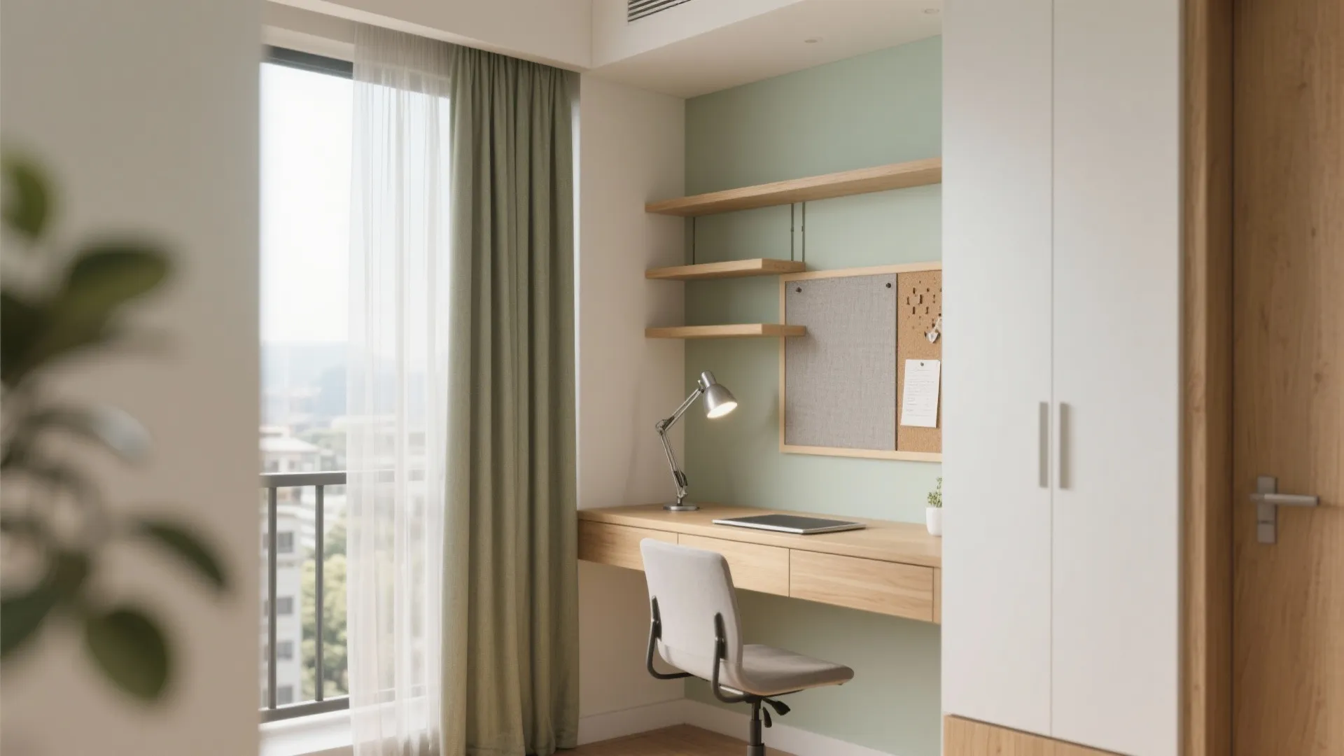 Bonus: A Quiet Work Nook That Doesn’t Steal Space