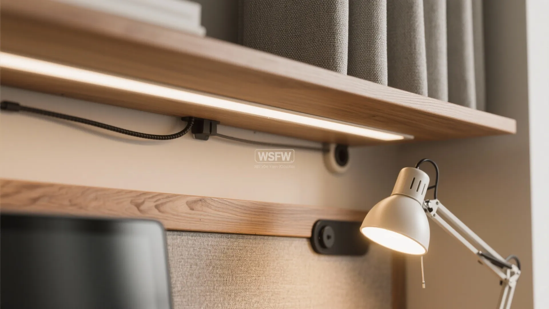 Hybrid Work Nook in the Guest Bedroom