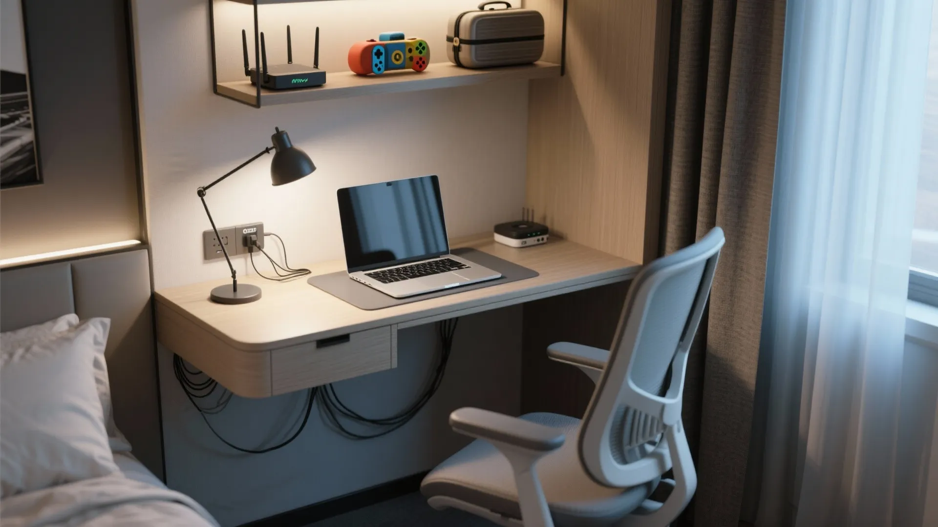 4. Work + play corners