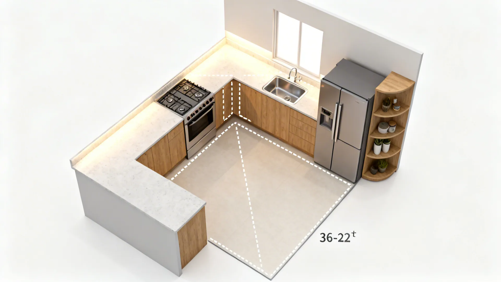 L-Shaped Logic: More Counter, Better Flow in Tight Homes