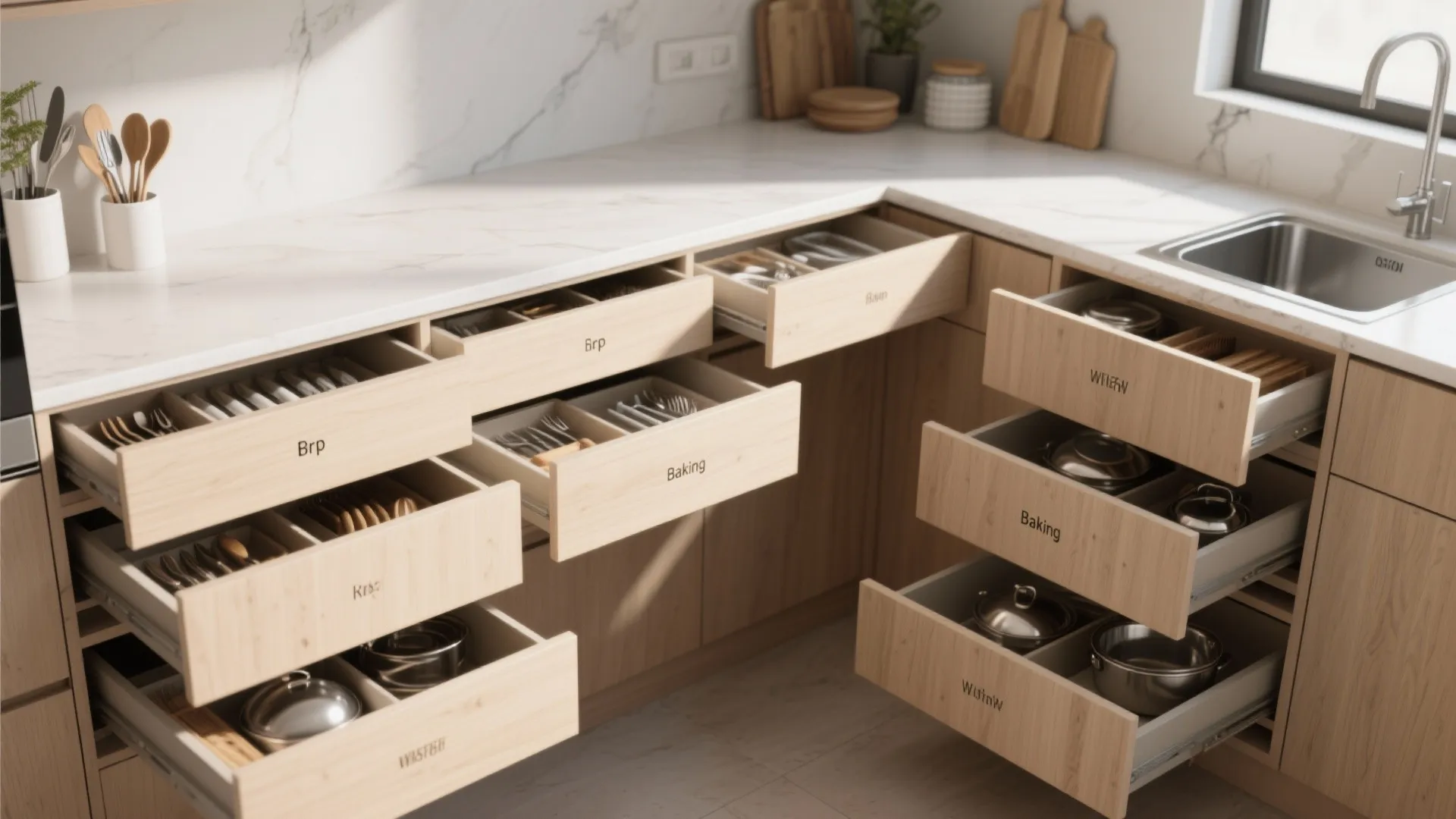 1. Sort by Task: Create Work Zones