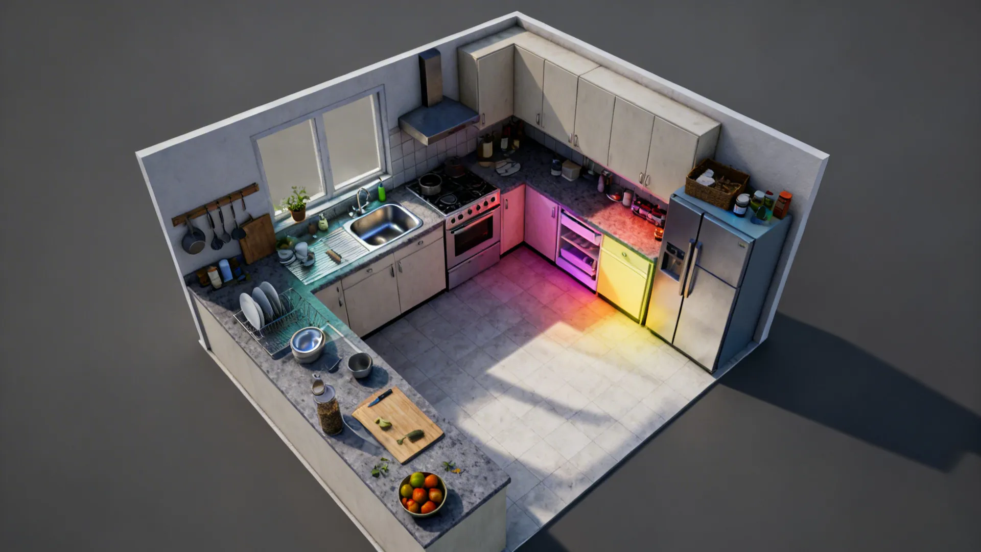 Compact Work Triangle (or Zone) Planning