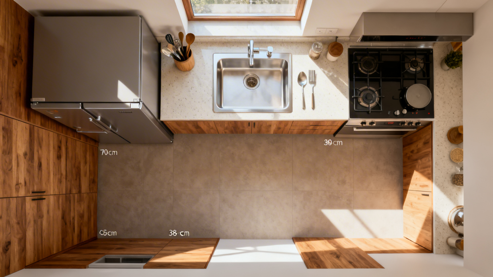 5 Principles of Kitchen Designing for Small Spaces