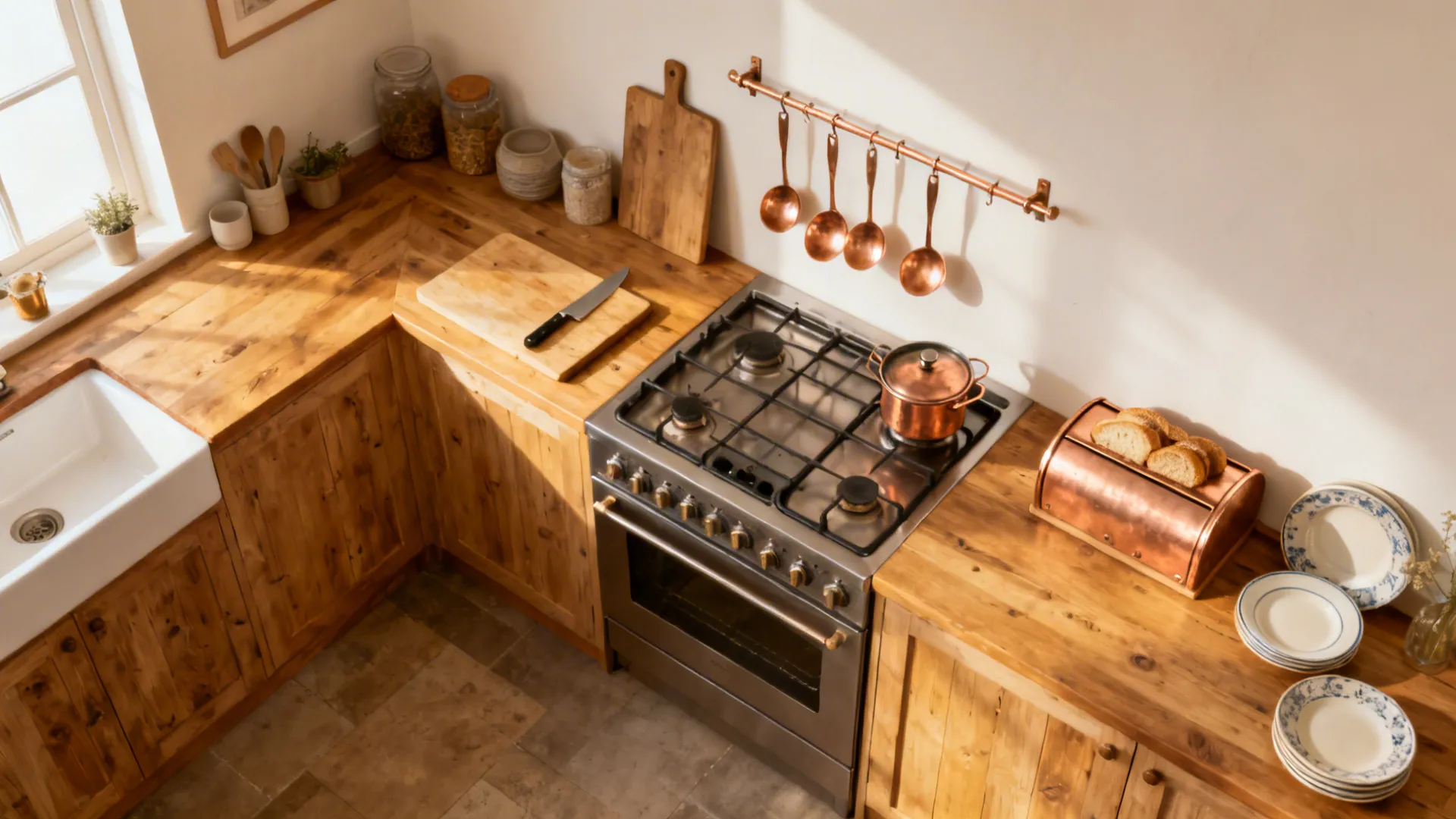 Work zones that feel collected, not cluttered