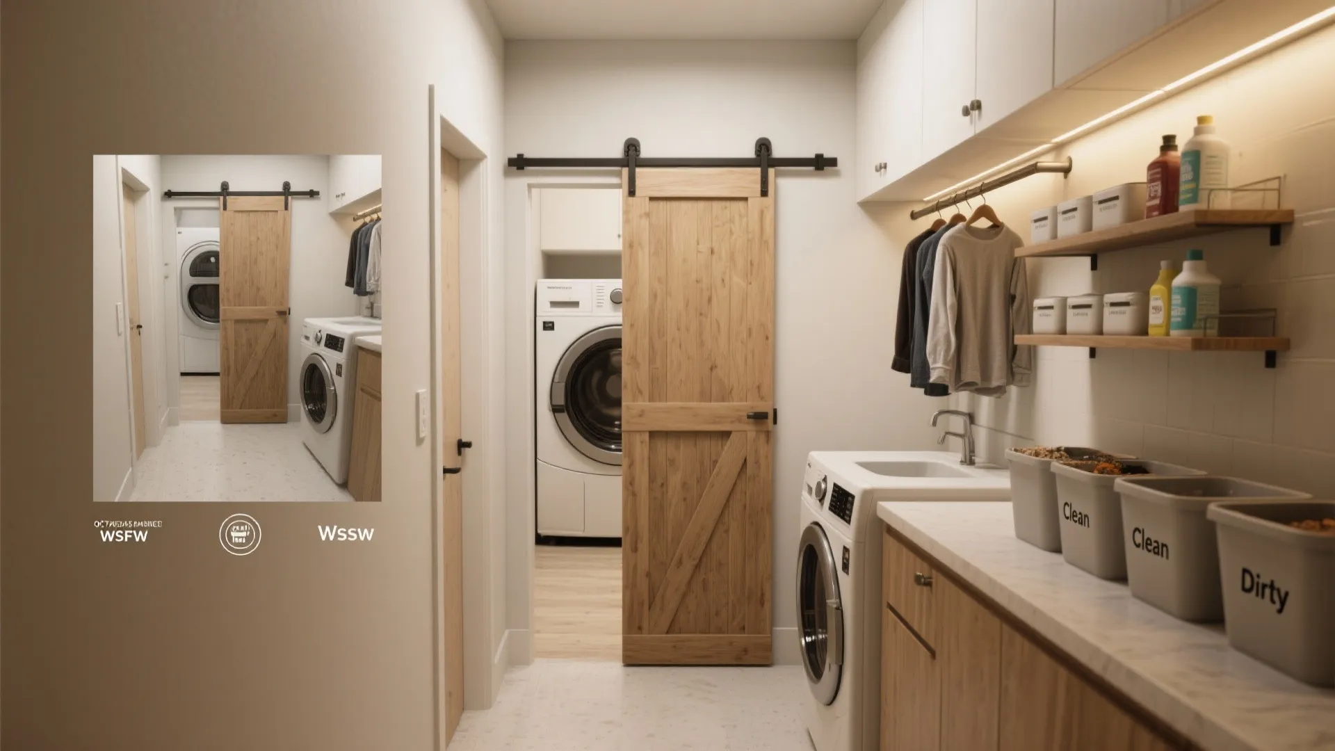 Tip 5: Design the workflow and door type for real life