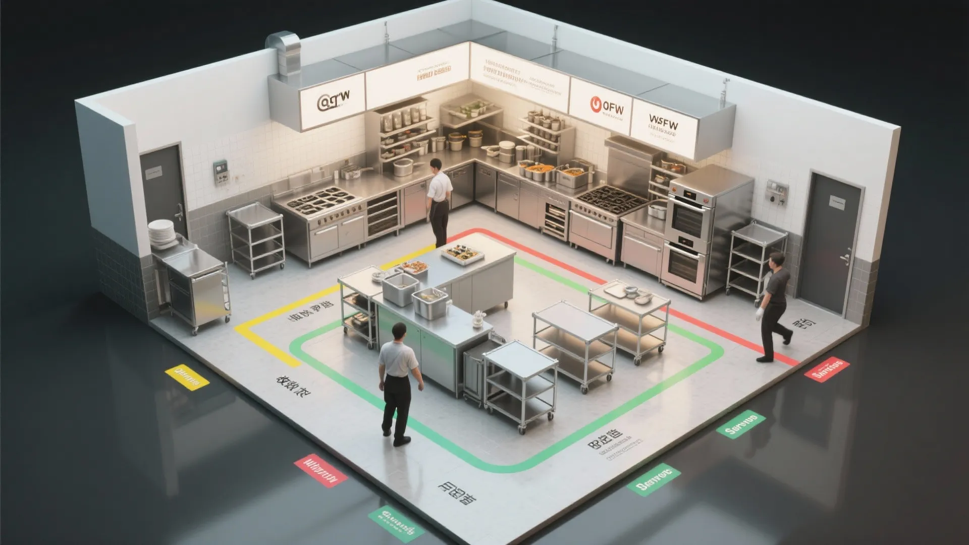 3. Efficient workflow layout