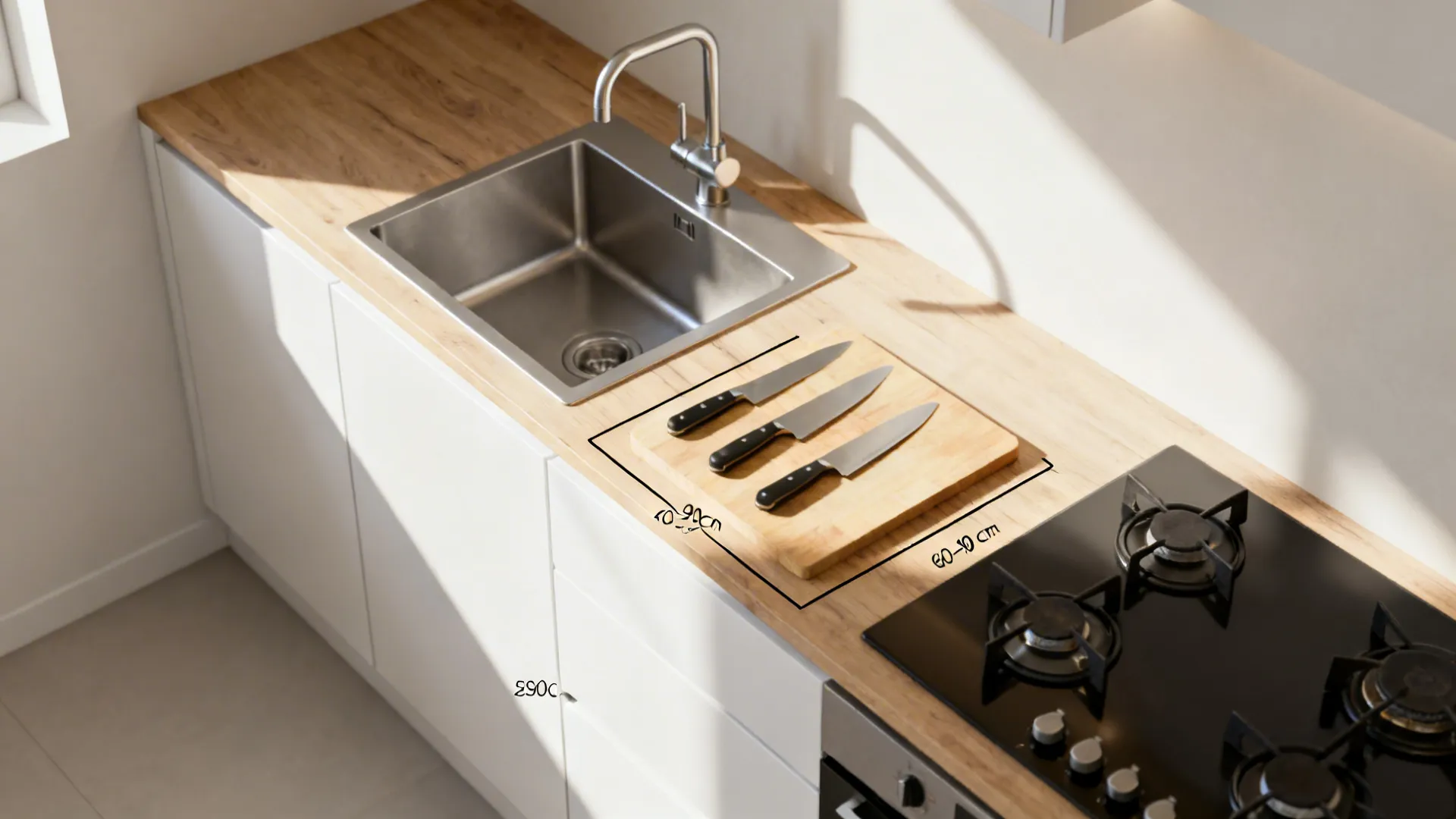 Hierarchy #1: Prioritize the Core Workflow (Prep–Cook–Clean)