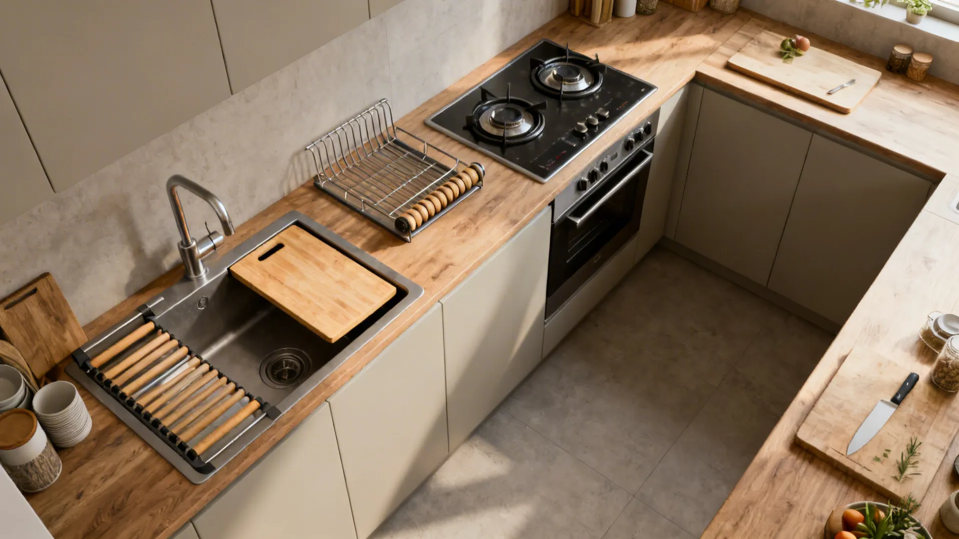 Appliance Zoning and Multi-Task Surfaces