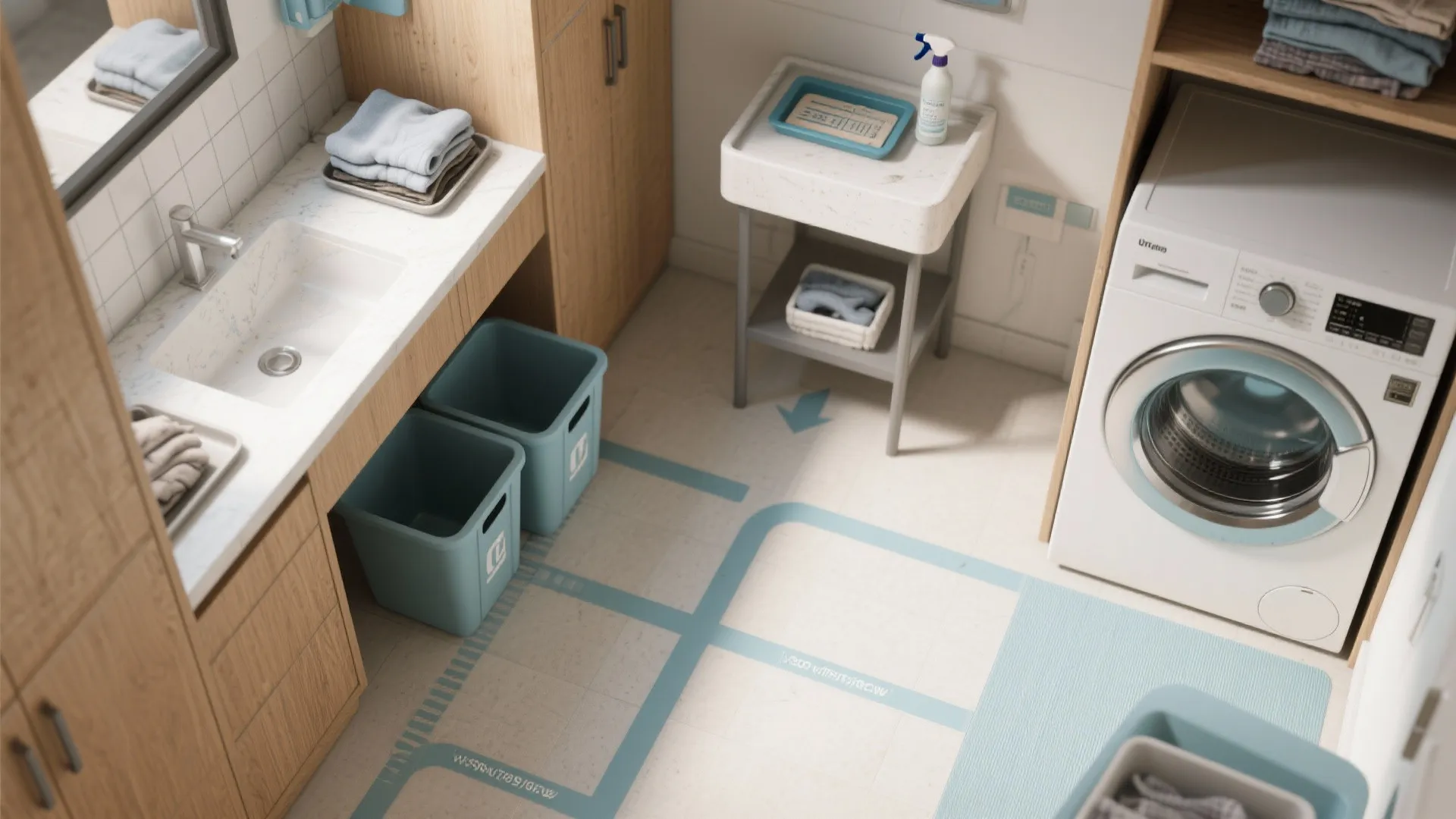 5. Smart appliance placement and workflow zoning