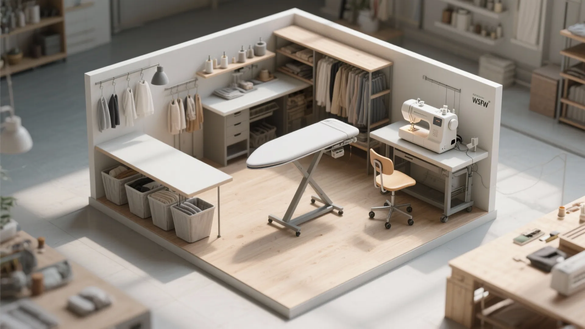 5. Zone your workflow with clever layouts