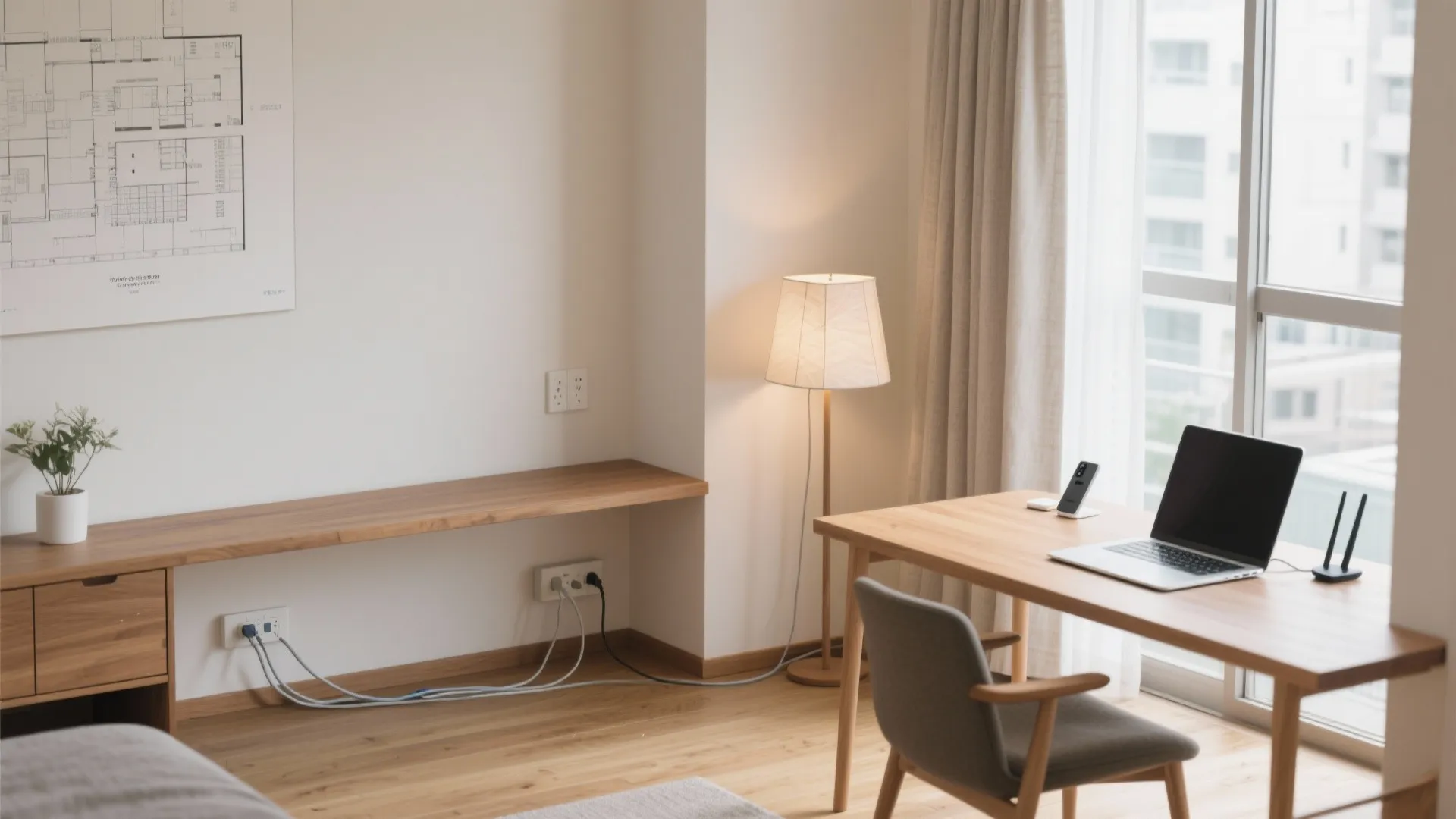 Tips 5: 仕事部屋は“電波＋有線”の二刀流—1R/1K経験の応用（日式風格×安定運用）