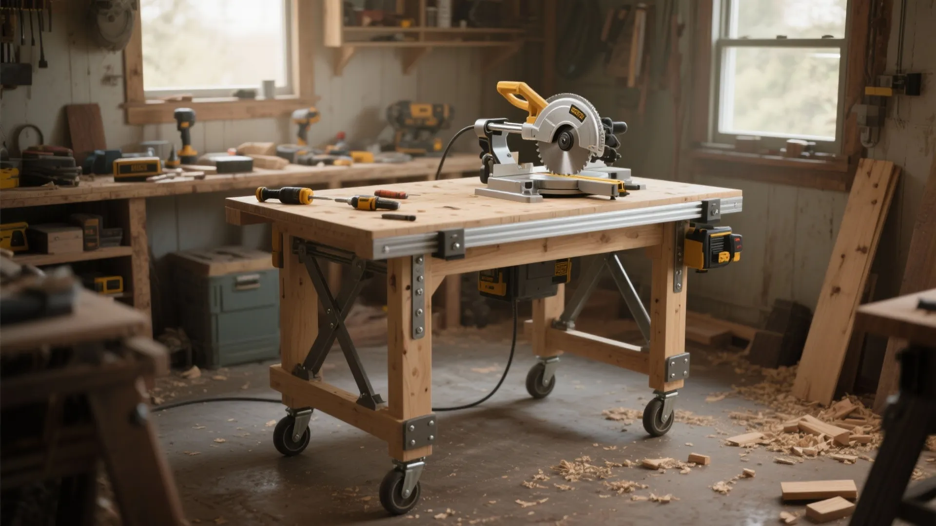 DIY DeWalt Table Saw Stand: 5 Practical Builds: Space-saving, mobile and budget-friendly DeWalt table saw stand ideas I actually built