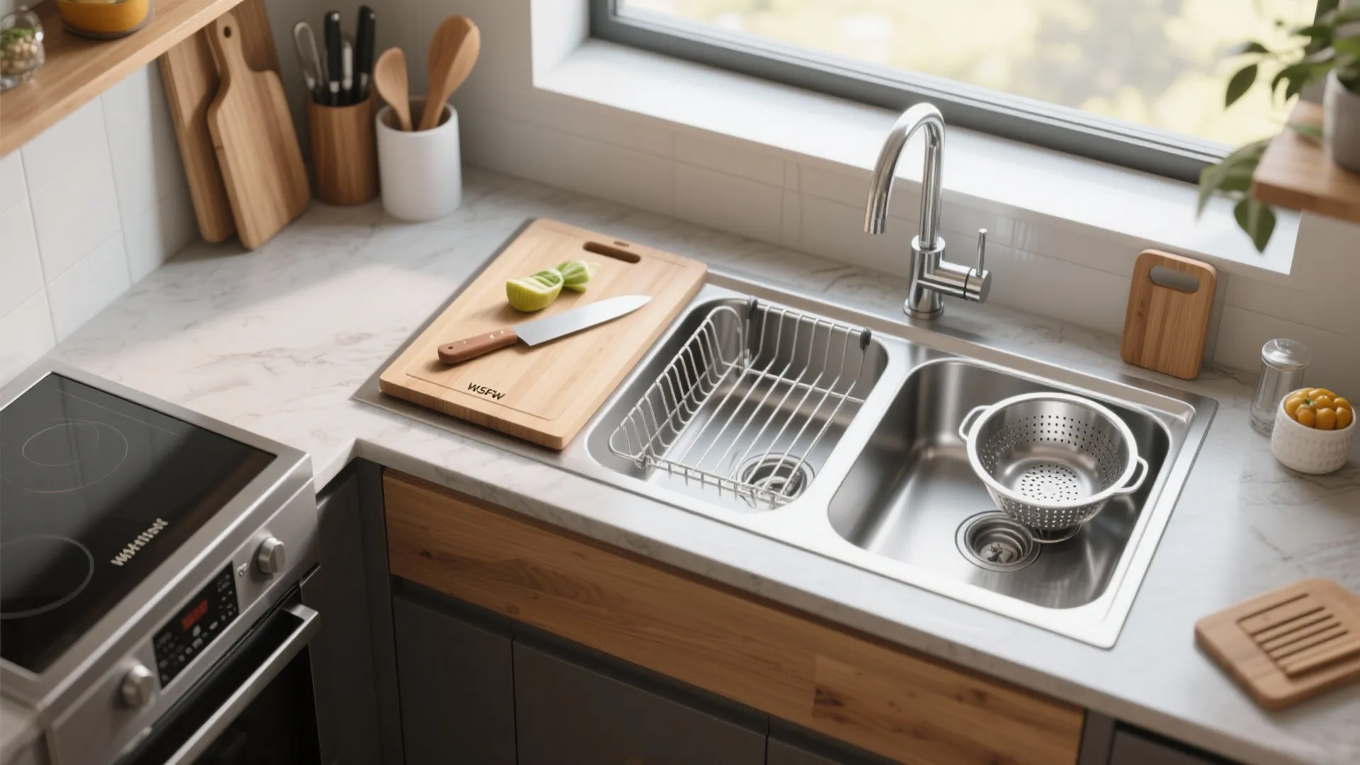 Tip 2: Install a Workstation Sink
