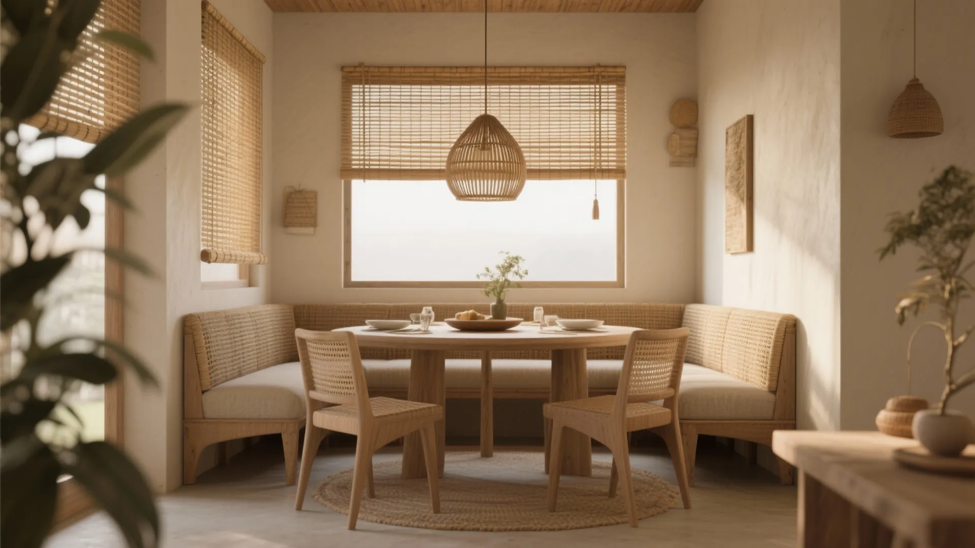 10. Woven Bamboo Shades