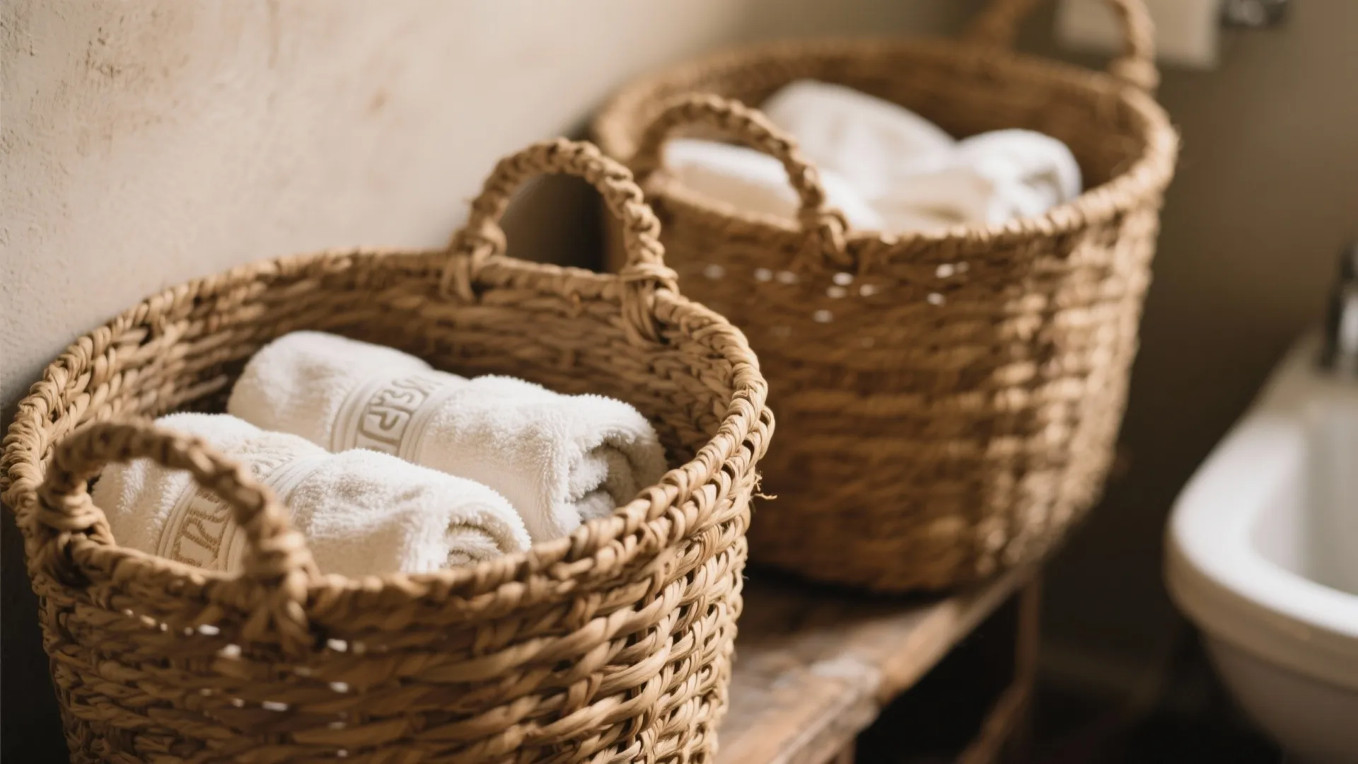 8. Woven Baskets for Storage