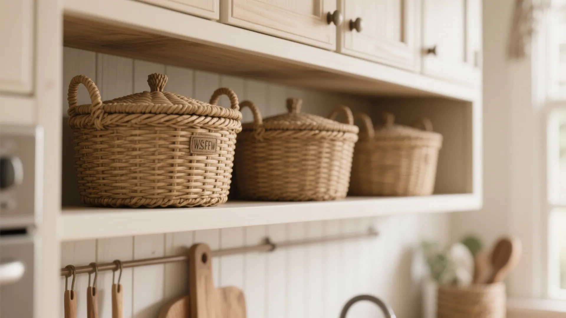 1. Display Beautiful Baskets