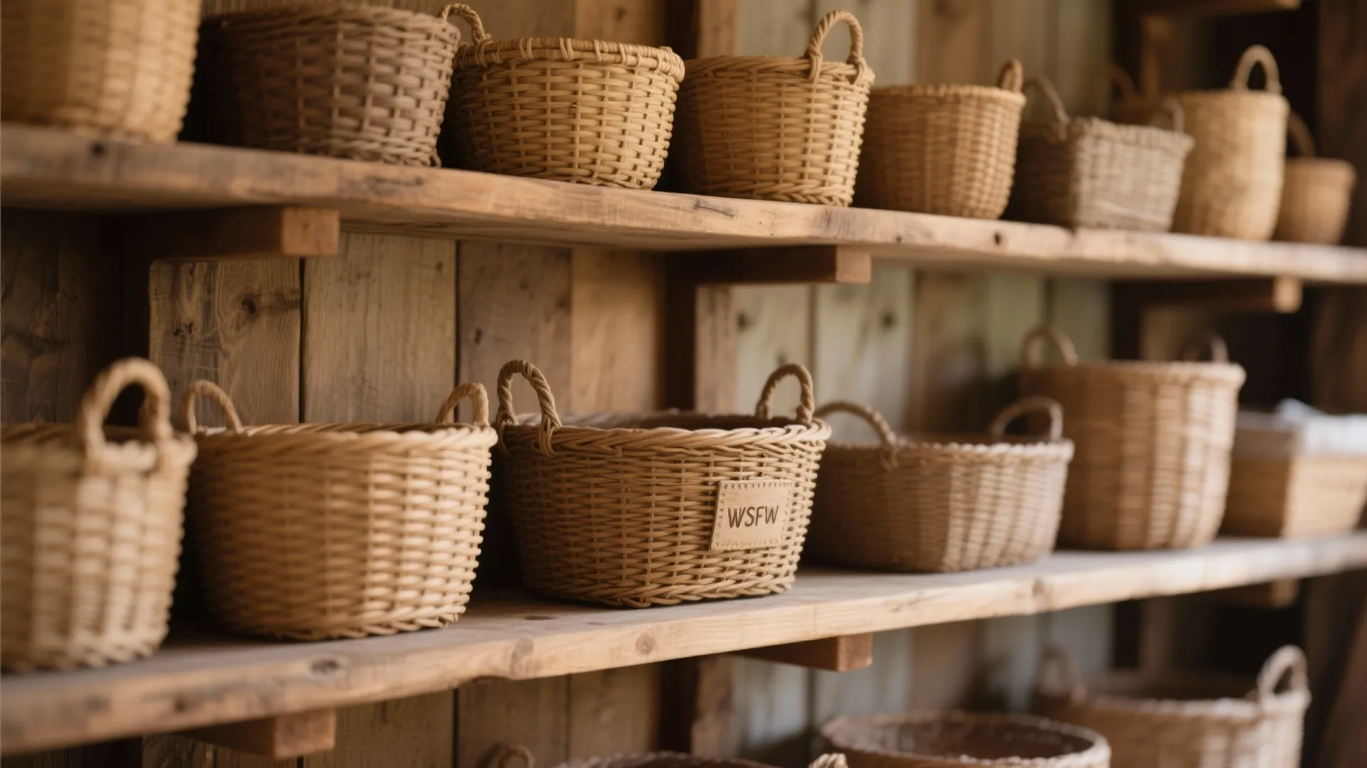 1. Layered Textures with Baskets