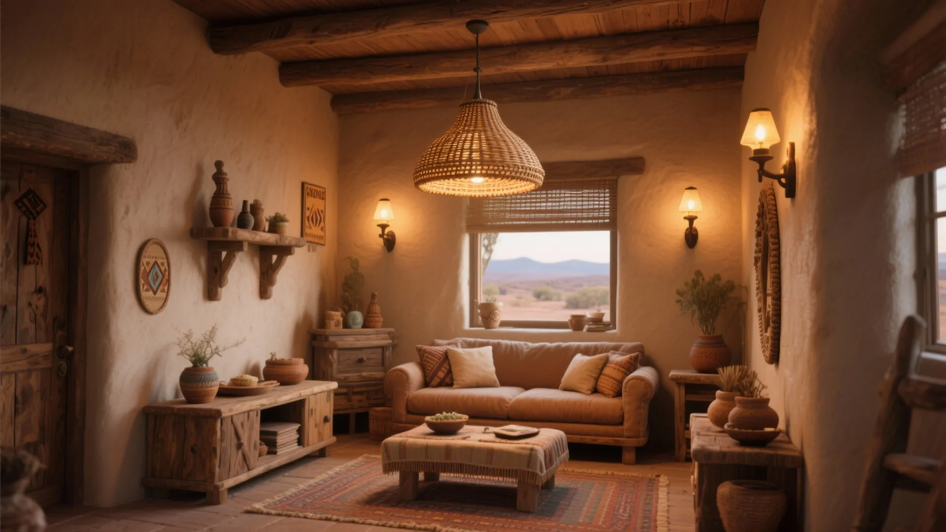 6. Woven Lighting Fixtures