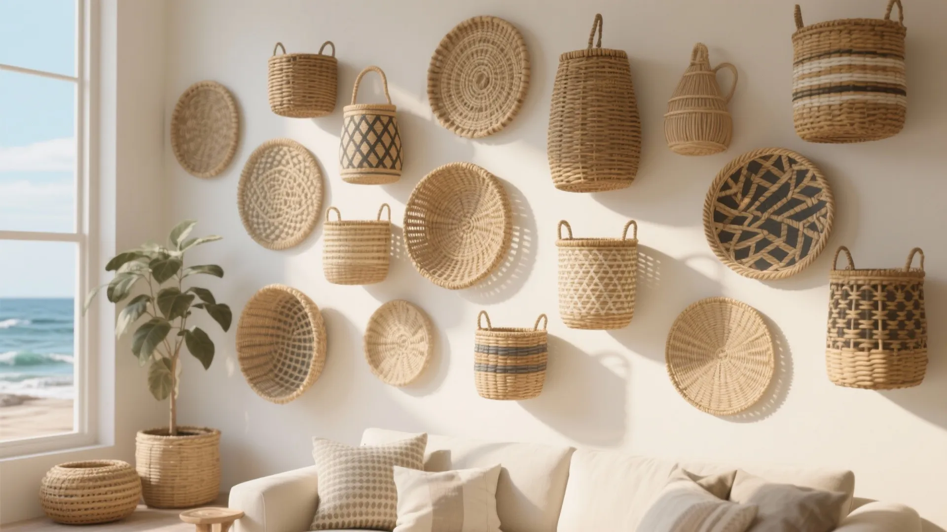 Woven Wall Baskets