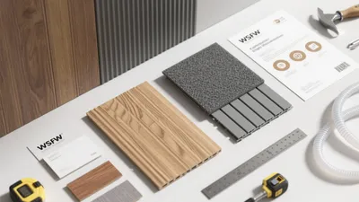Modern Interior Material Samples for Home Design