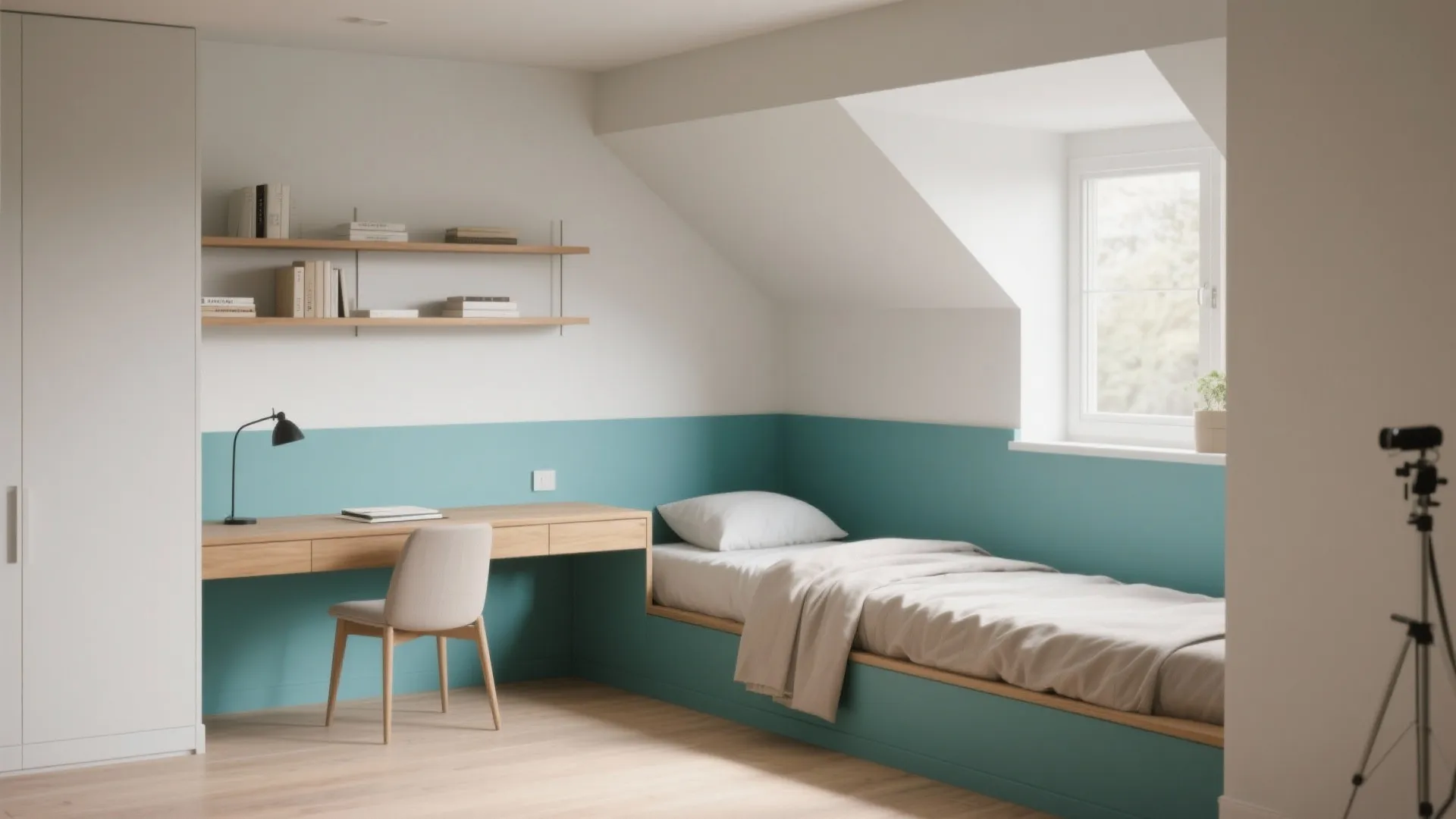 5) Wrap-Around Color Blocking at Corners