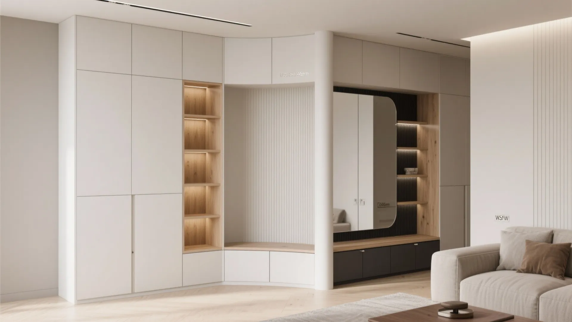 5) Niche, Alcove, and Wrap-Around Corners That Work Hard